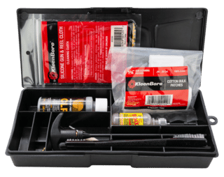 Kleen-Bore Tactical Police Long Gun Cleaning Kit - 30-06 Springfield features a black storage case